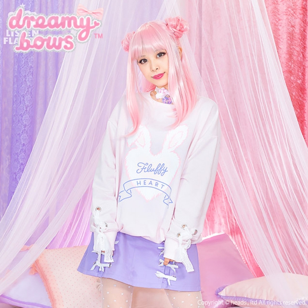 Listen Flavor Fairy Kei oversized sweater